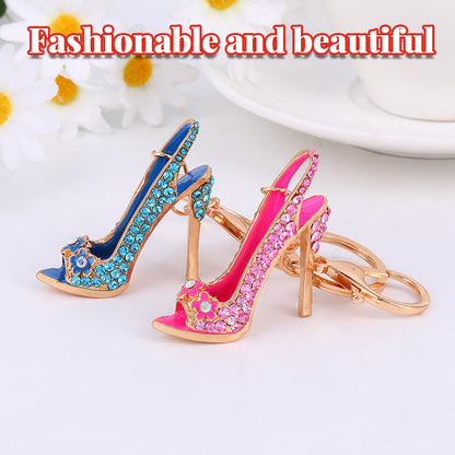 Diamond high heels pendant