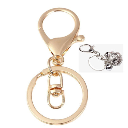 Metal Key Ring Hollow Bell Lovers Gift
