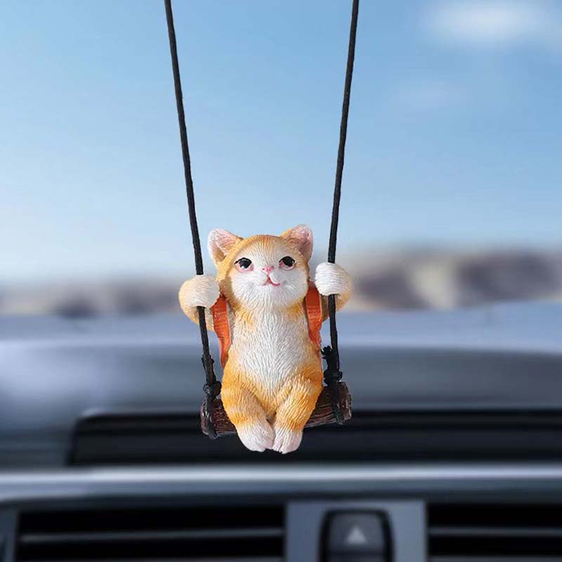 Cute Cat Car Aroma Pendant