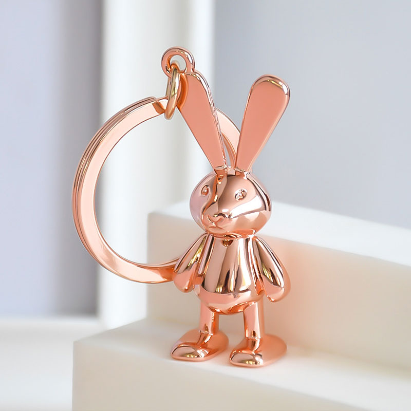 Exquisite Couple Rabbit Key Pendant