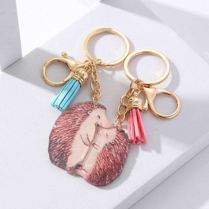 Couple Animal Key Ring Pendant