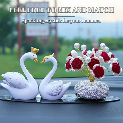 Car Rose Aromatherapy Decorative Ornaments