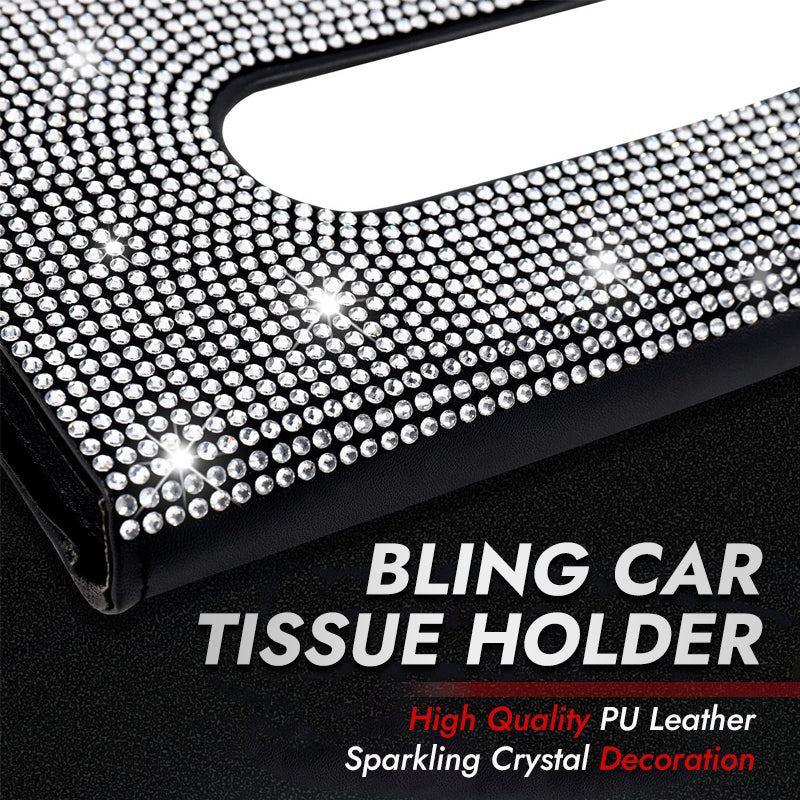 Diamond Car Tissue Box