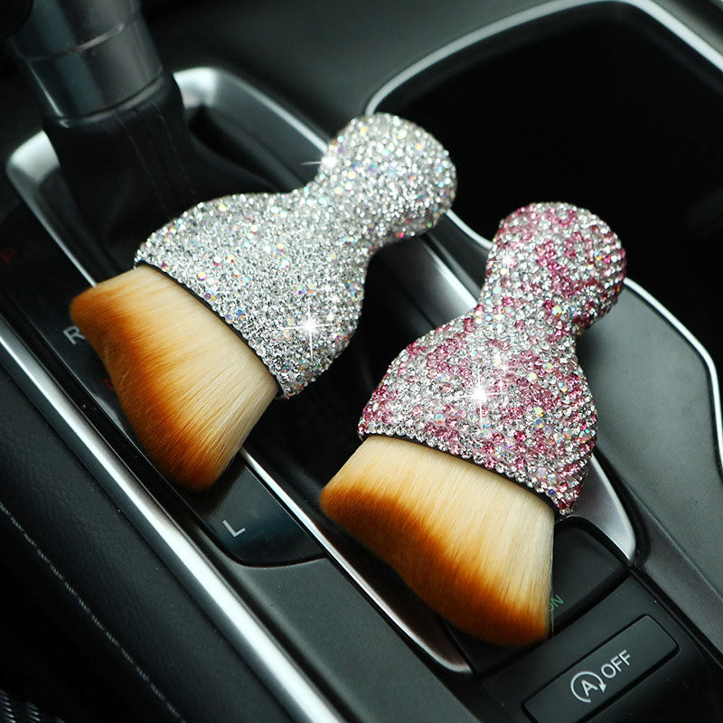 Car Interior Detailing Brush with Soft Bristle