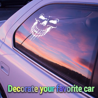 Halloween Skull Car Sticker