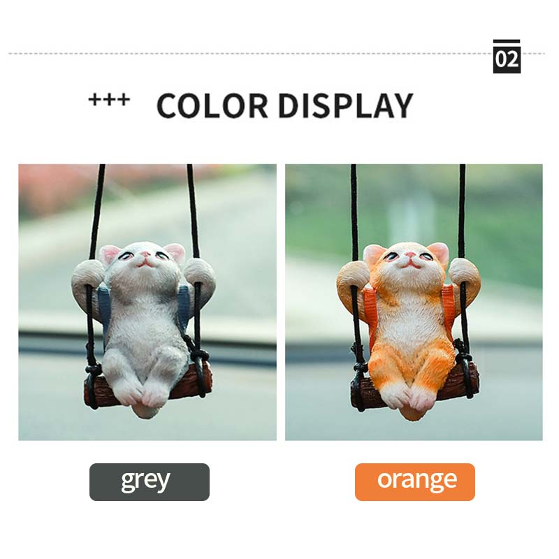 Cute Cat Car Aroma Pendant