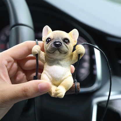 Cute Puppy Car Aroma Pendant