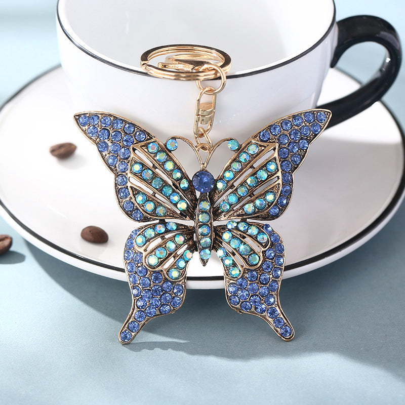 Butterfly Keychains Alloy Pendant