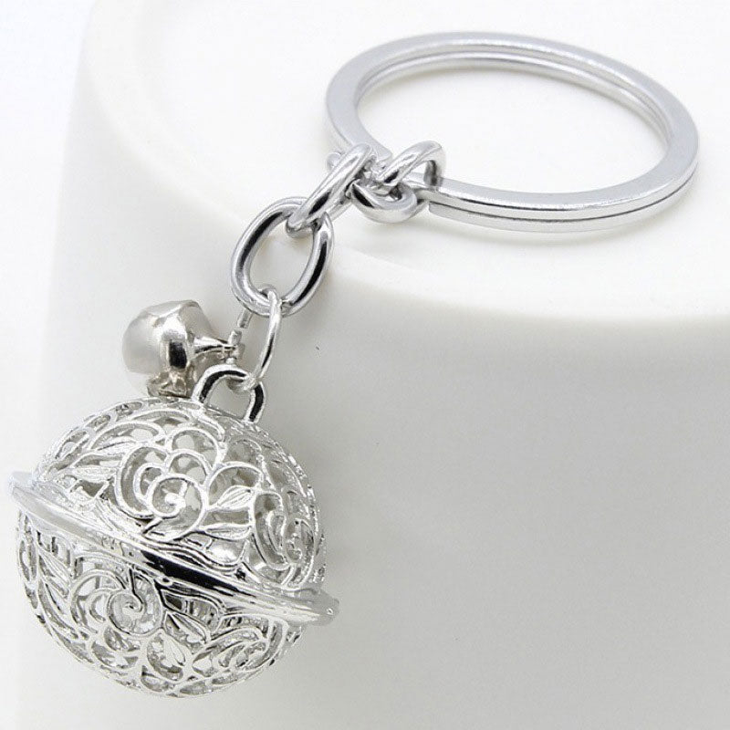 Metal Key Ring Hollow Bell Lovers Gift