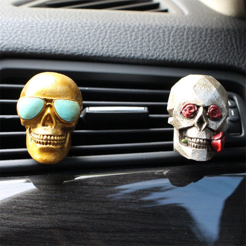 Car Air Vent Skull Figurine Fresheners
