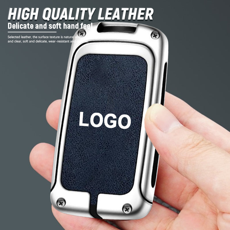 For Mazda Genuine Leather Key Cover
