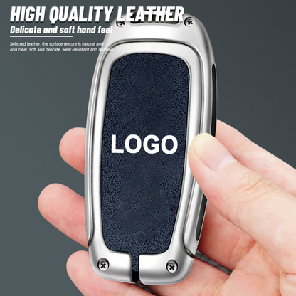 For Dodge Genuine Leather Key Cover