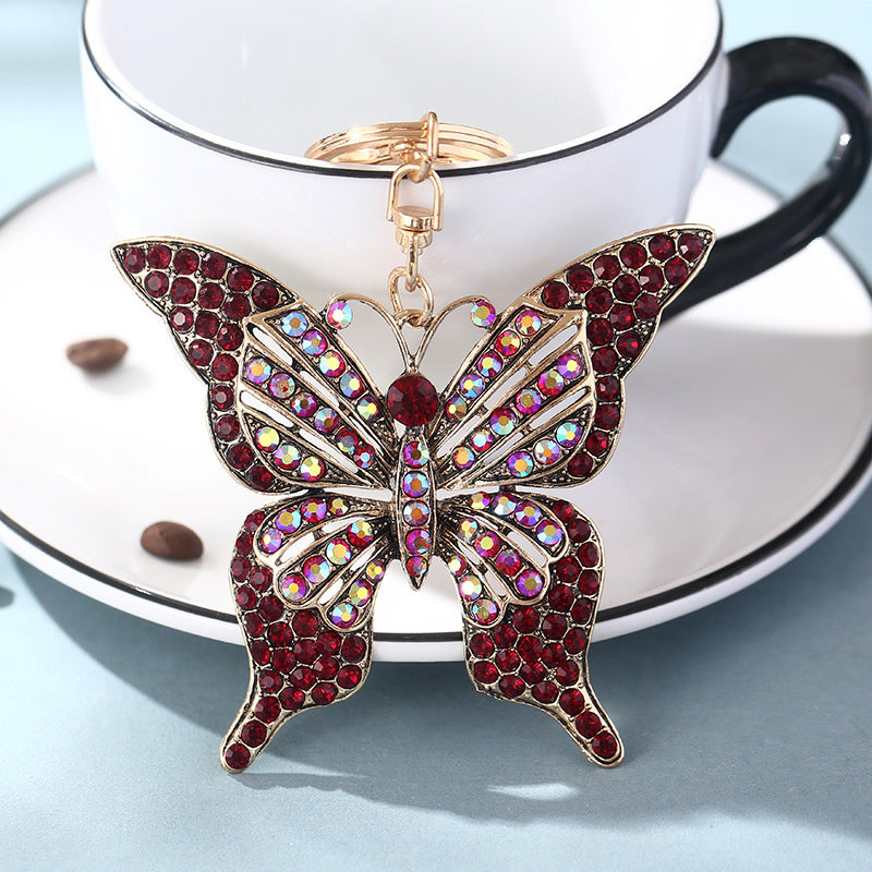 Butterfly Keychains Alloy Pendant