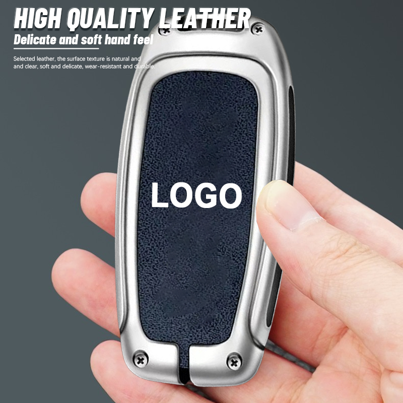 For Mitsubishi Genuine Leather Key Cover