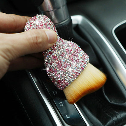 Car Interior Detailing Brush with Soft Bristle