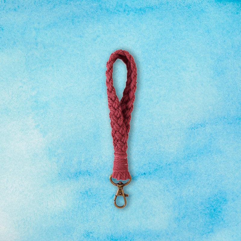 Braided Rope Keychain