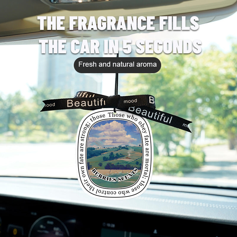 Car Card Aromatherapy Pendant