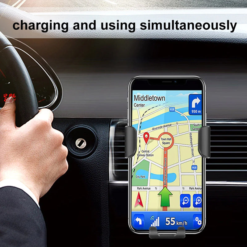 Suction Cup Car Wireless Charging Mobile Phone Holder