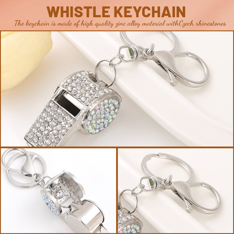 Diamond Whistle Key Pendant