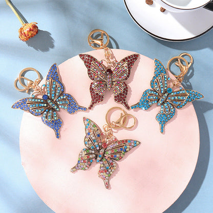 Butterfly Keychains Alloy Pendant