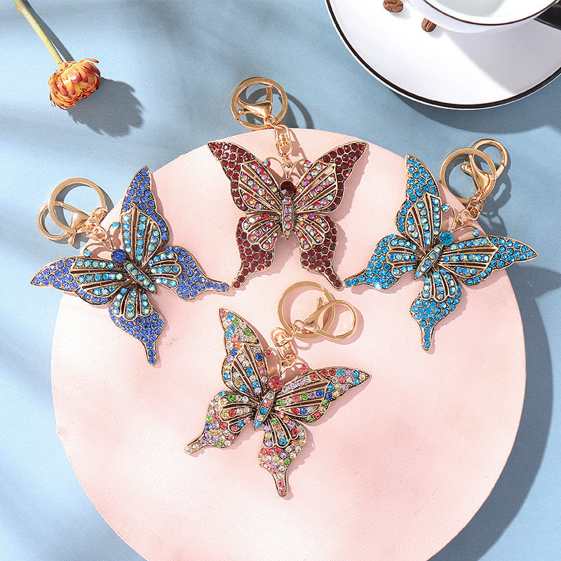 Butterfly Keychains Alloy Pendant