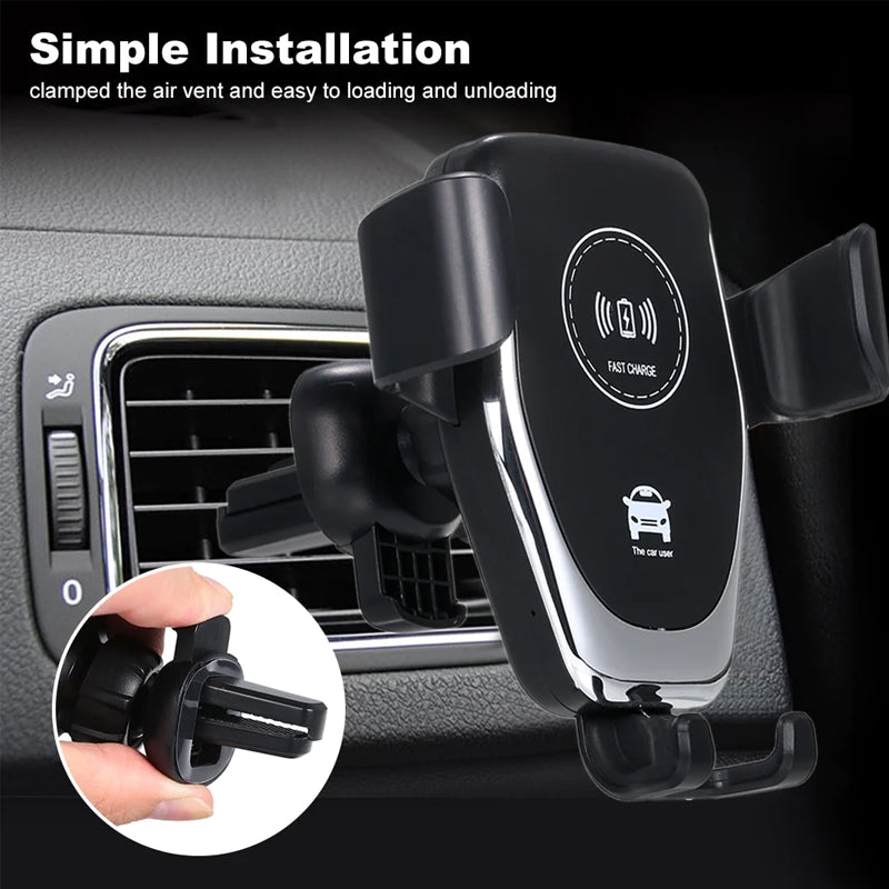 Suction Cup Car Wireless Charging Mobile Phone Holder