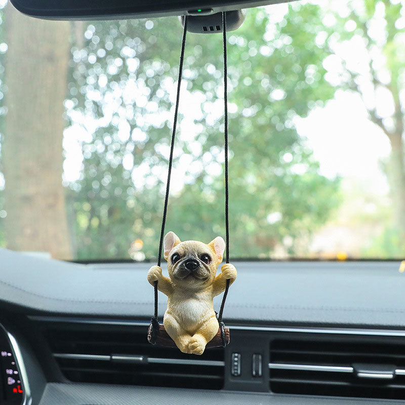 Cute Puppy Car Aroma Pendant