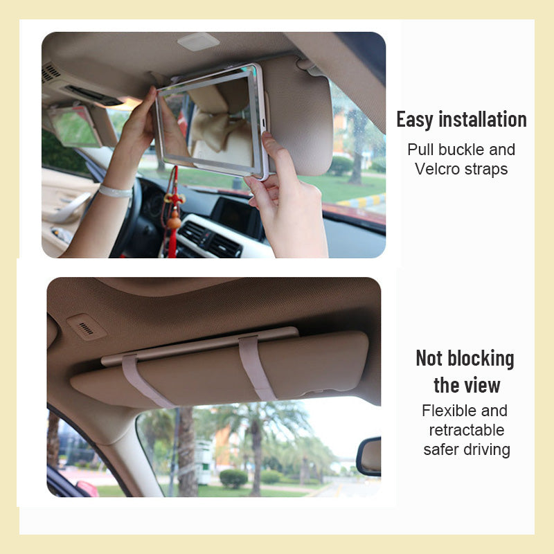 Car Visor Vanity Mirror (3 Light Modes）