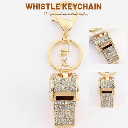 Diamond Whistle Key Pendant