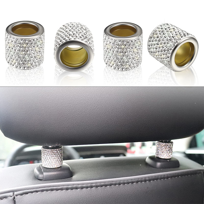 Diamond Car Headrest Decoration Ring