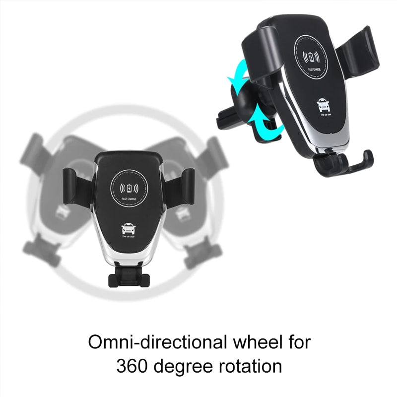 Suction Cup Car Wireless Charging Mobile Phone Holder