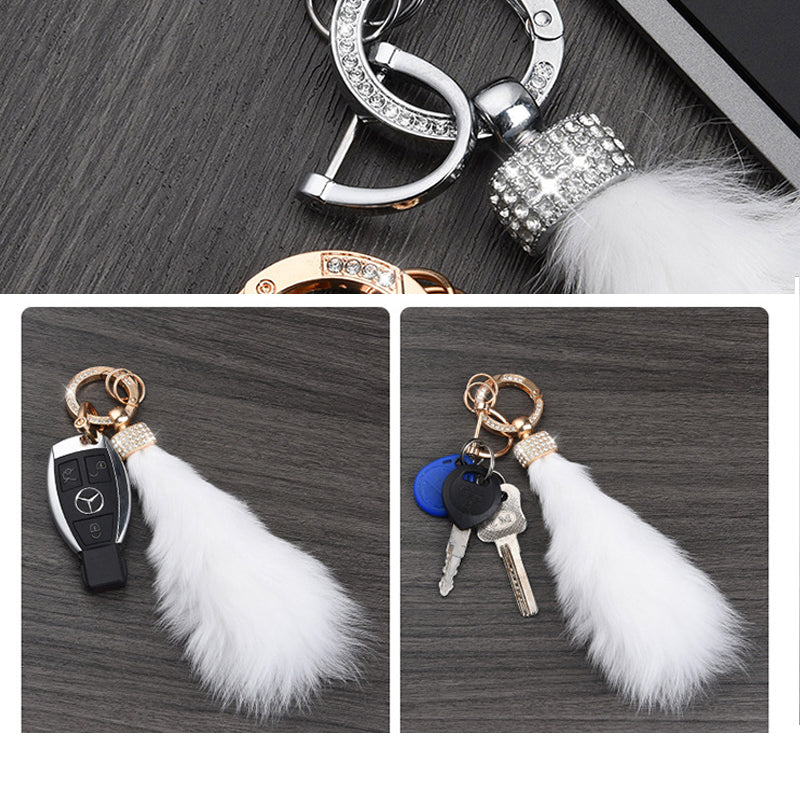 Plush key pendant