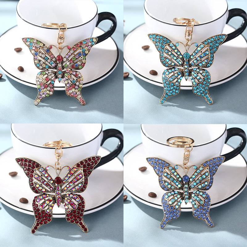 Butterfly Keychains Alloy Pendant