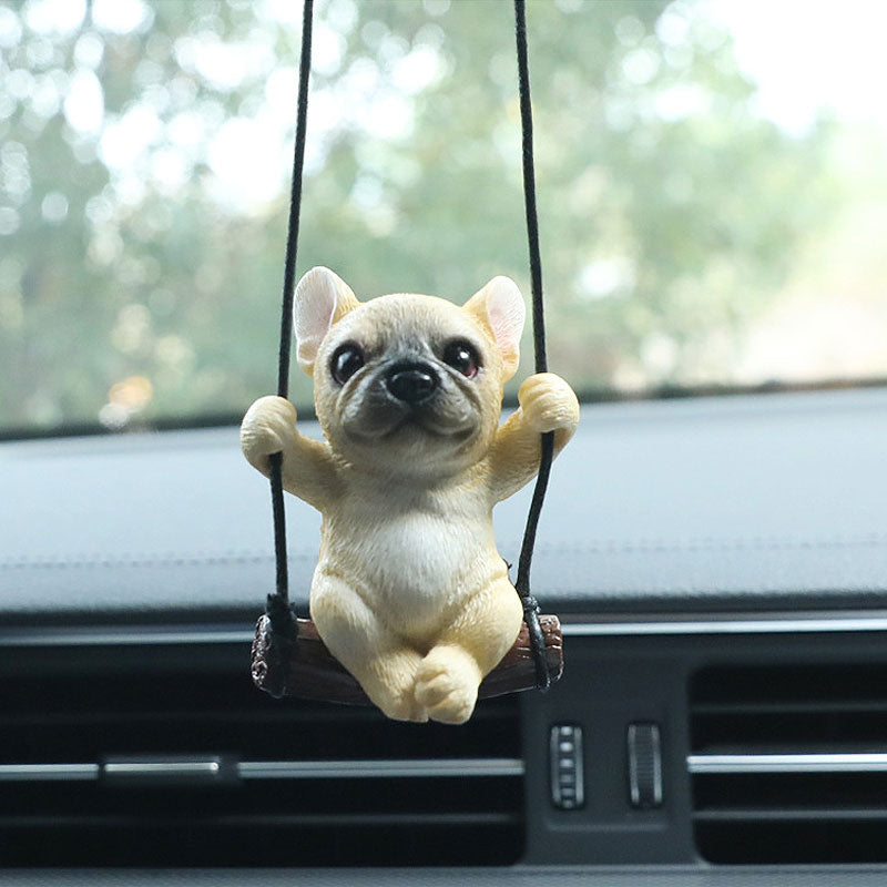 Cute Puppy Car Aroma Pendant