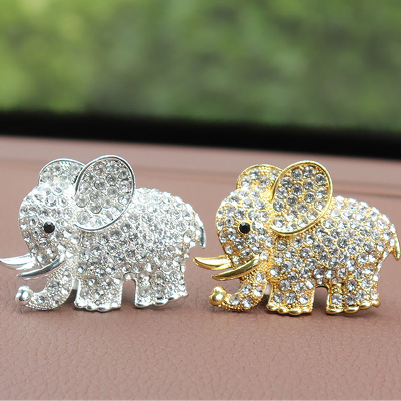 Diamond Elephant Car Air Vent Aroma Diffuser Clip