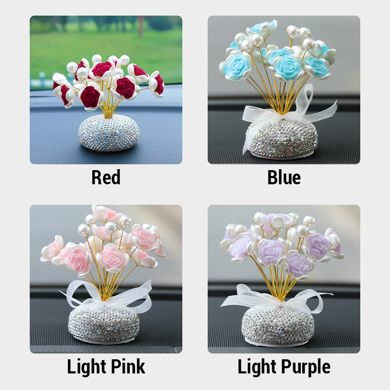 Car Rose Aromatherapy Decorative Ornaments