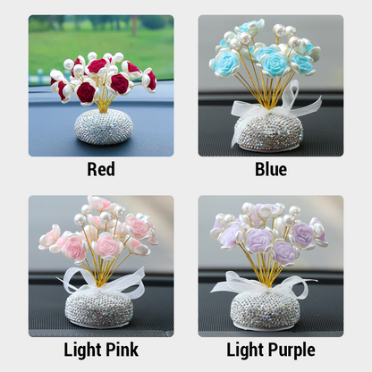 Car Rose Aromatherapy Decorative Ornaments