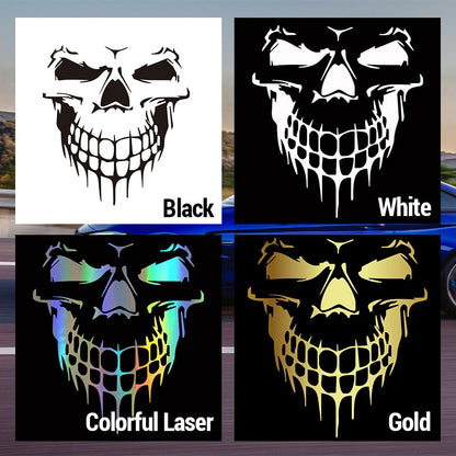 Halloween Skull Car Sticker