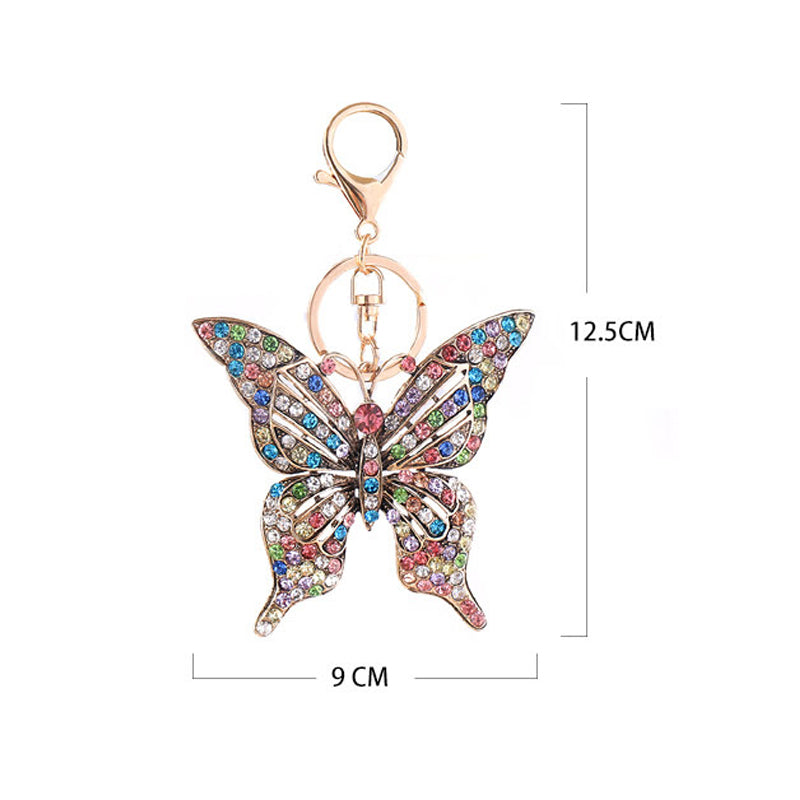 Butterfly Keychains Alloy Pendant