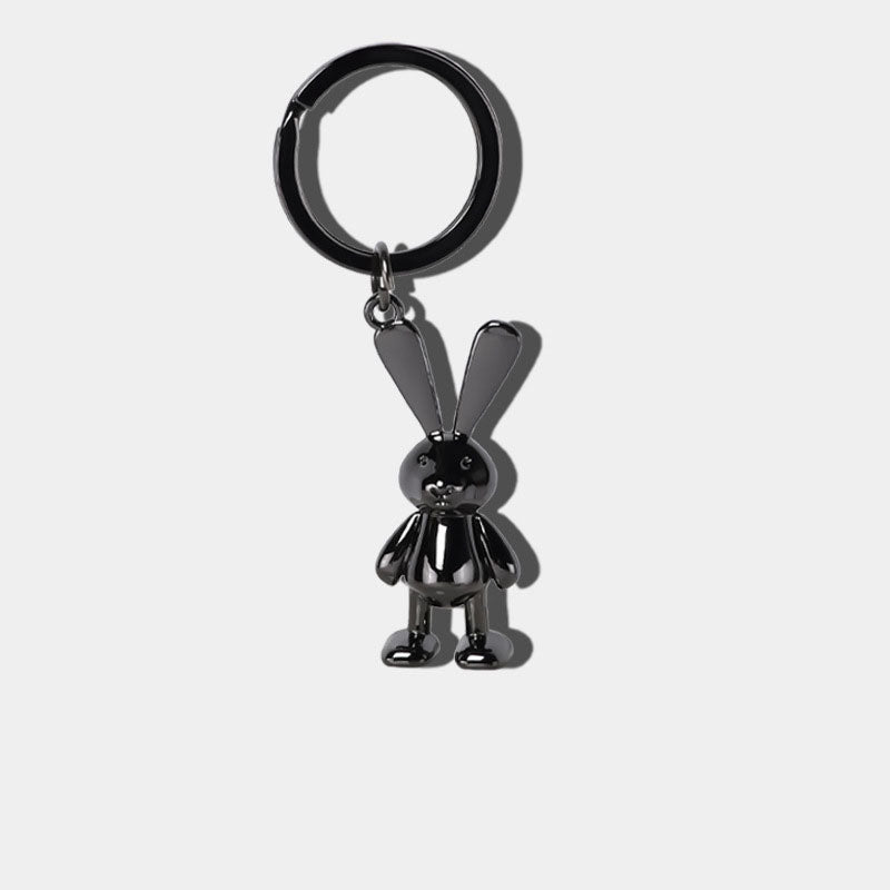 Exquisite Couple Rabbit Key Pendant