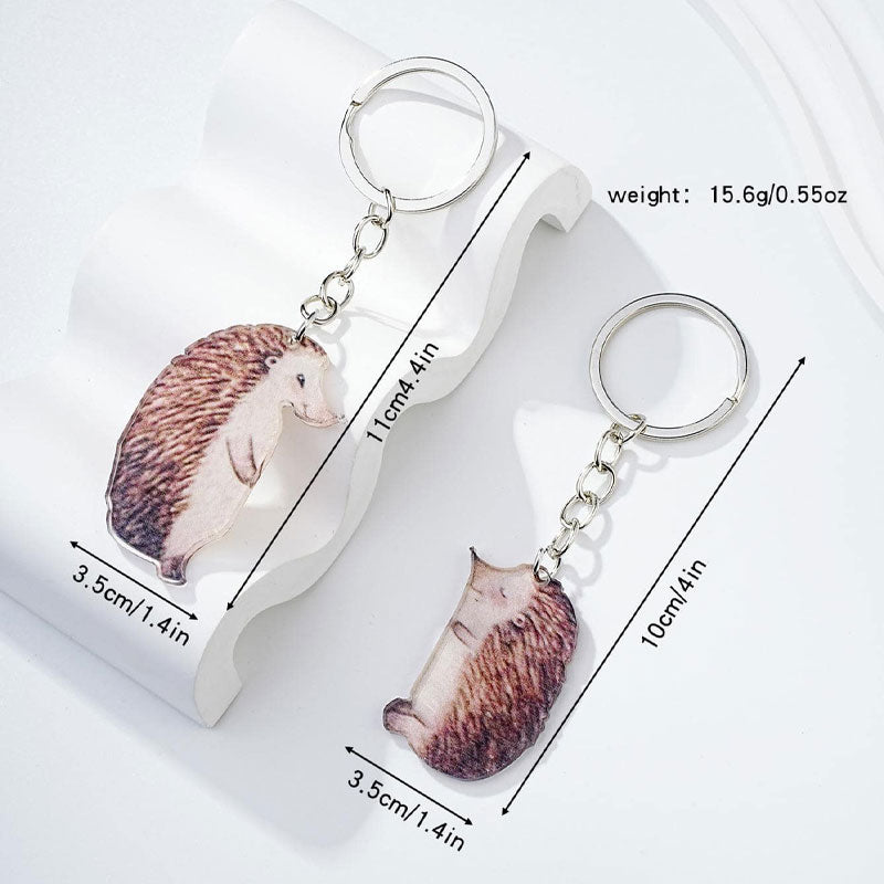Couple Animal Key Ring Pendant