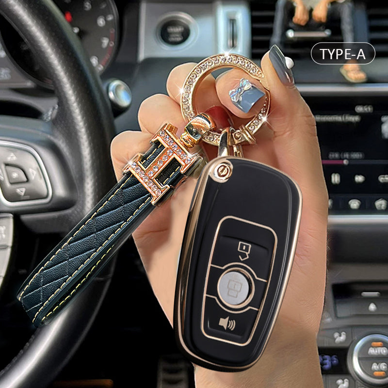Haval Car Key Case Rhinestones Keychain